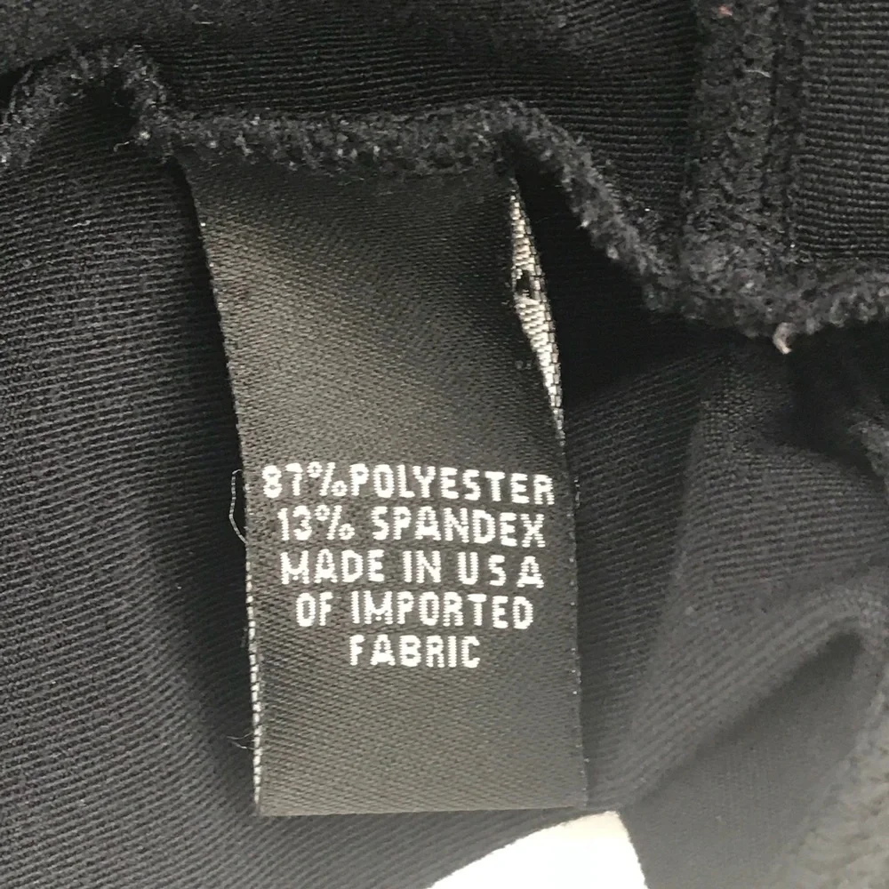 Athleta Black Cropped Skirted Leggings Sz. S - Picture 7 of 7